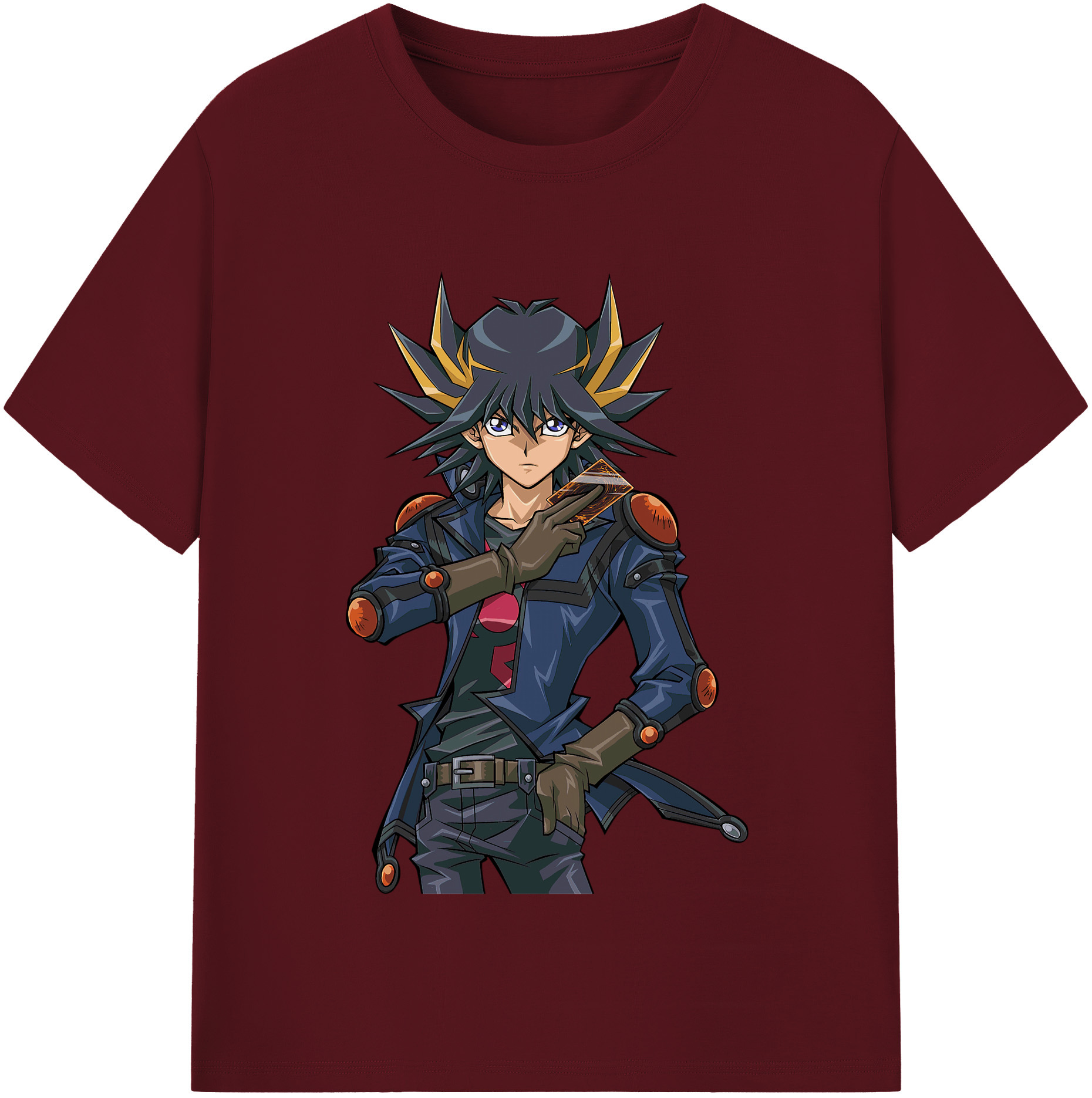 （画像用） 遊☆戯☆王 Yu-Gi-Oh! 綿100％半袖Tシャツ（フロントプリント）